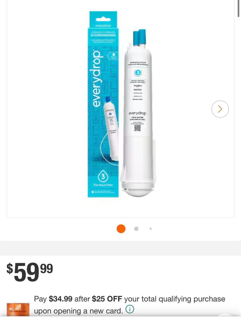 Refrigerator Water Filter 3